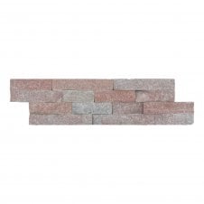 Ledgestone Rose 10cm x 36cm Split face Tile