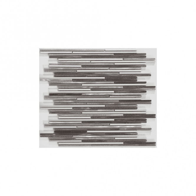 Linear Cool 29.8cm x 29.8cm Mosaic Tile