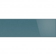 Lisbon Crackle Blue Glazed 10cm x 30cm Wall Tile