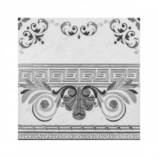 Luccia Grey Edge 60cm x 60cm Decor Floor Tile