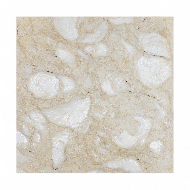 Lux Crystal 3D Cream 60cm x 60cm Wall & Floor Tile