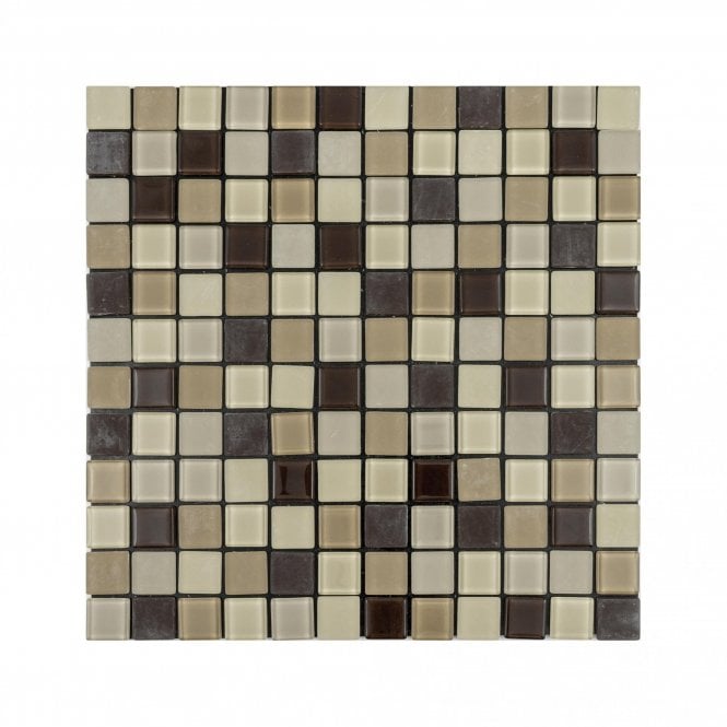 Malla Beige 30cm x 30cm Peel & Stick Mosaic Tile