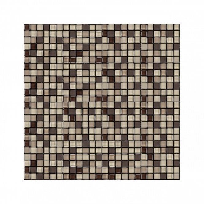 Malla Mini Beige 30cm x 30cm Peel & Stick Mosaic Tile