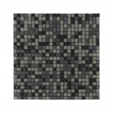 Malla Mini Black 30cm x 30cm Peel & Stick Mosaic Tile