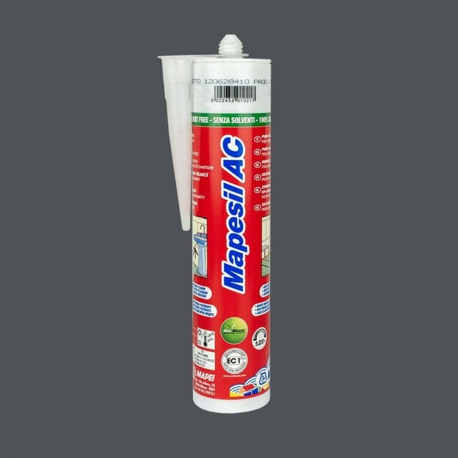 Mapei AC Mapesil Silicone Sealant Antracite 310ml
