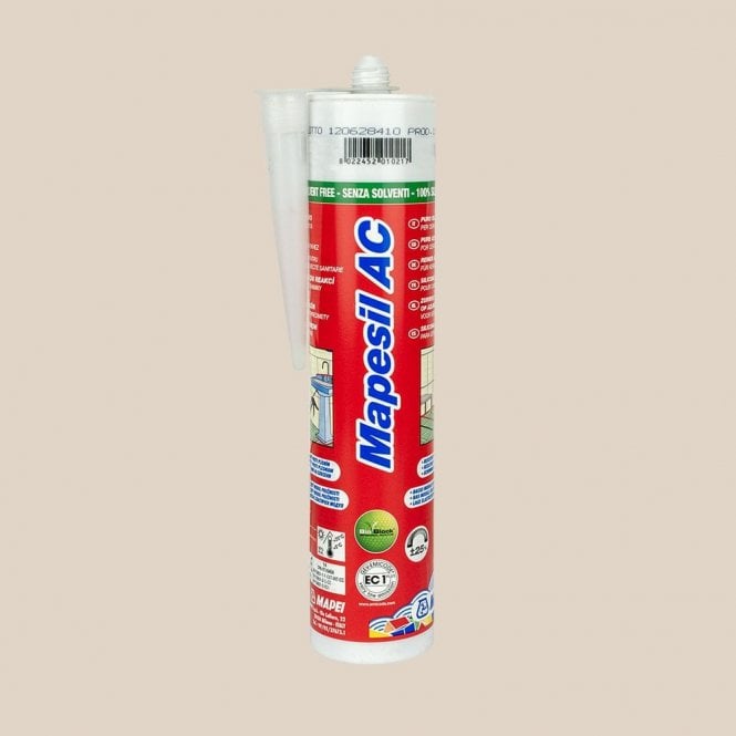 Mapei AC Mapesil Silicone Sealant Limestone 310ml