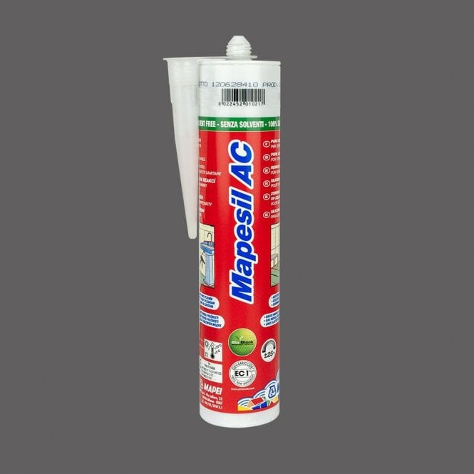 Mapei AC Mapesil Silicone Sealant London Grey 310ml