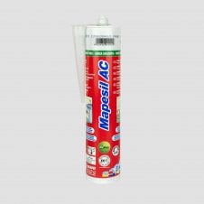 Mapei AC Mapesil Silicone Sealant Silver Grey 310ml