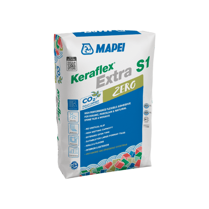 Mapei Keraflex Extra S1 White Tile Adhesive 20KG
