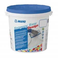 Mapei Kerapoxy Easy Design 103 Moon White 2 Part Epoxy Grout 3kg
