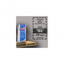 Mapeker Rapid-Set Flex Grey 20kg Pallet Deal-48 Bags