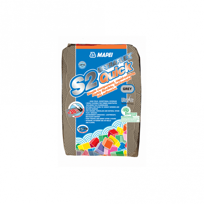 Mapei Ultraflex S2 Quick Grey 15kg