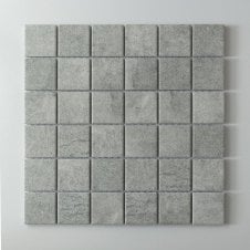 Matt R11 Mineral Gris Square Porcelain (4.8cm x 4.8cm) 30cm x 30cm Mosaic Tile