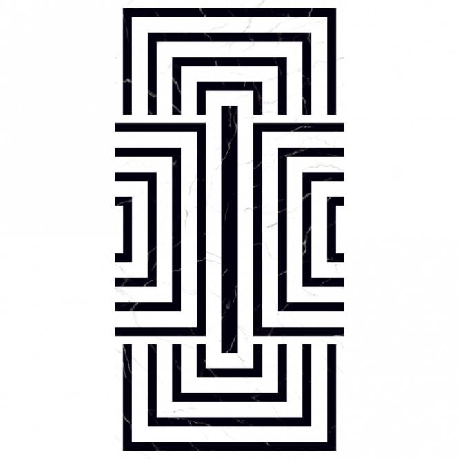 Medallion Marble Decor 60cm x 120cm Wall and Floor Tile