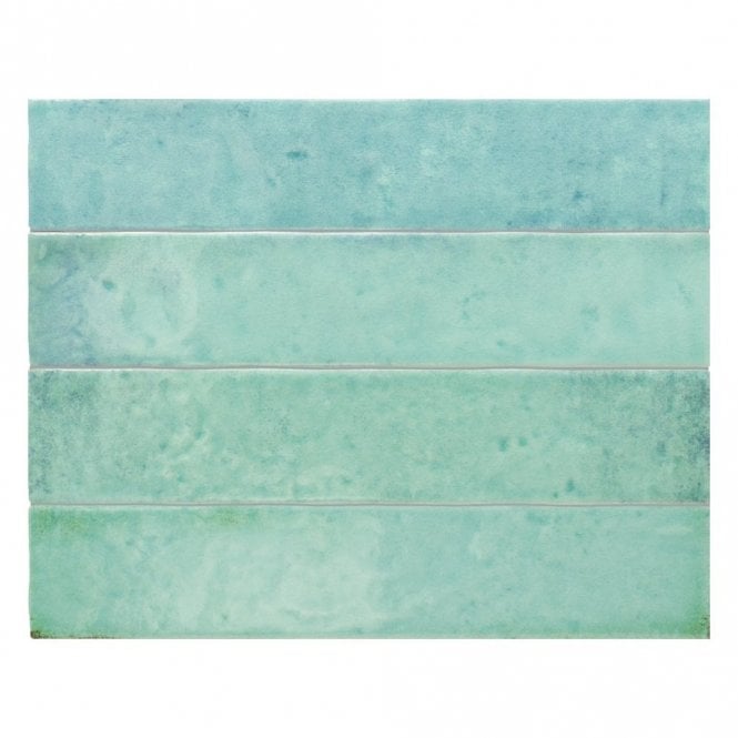 Menorca Aqua 6.5cm x 32.8cm Wall Tile