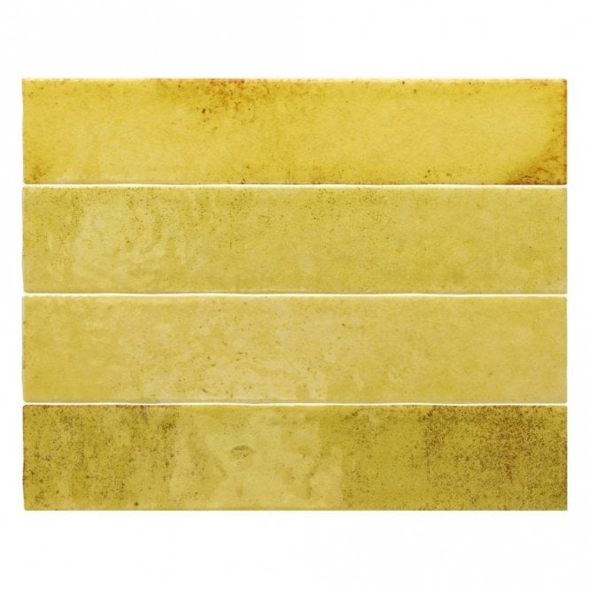 Menorca Lime 6.5cm x 32.8cm Wall Tile