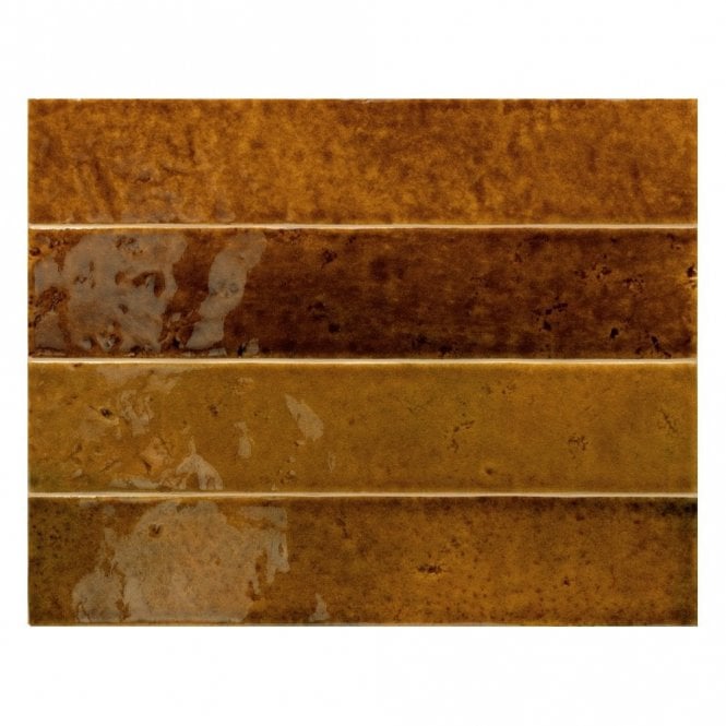 Menorca Rust 6.5cm x 32.8cm Wall Tile