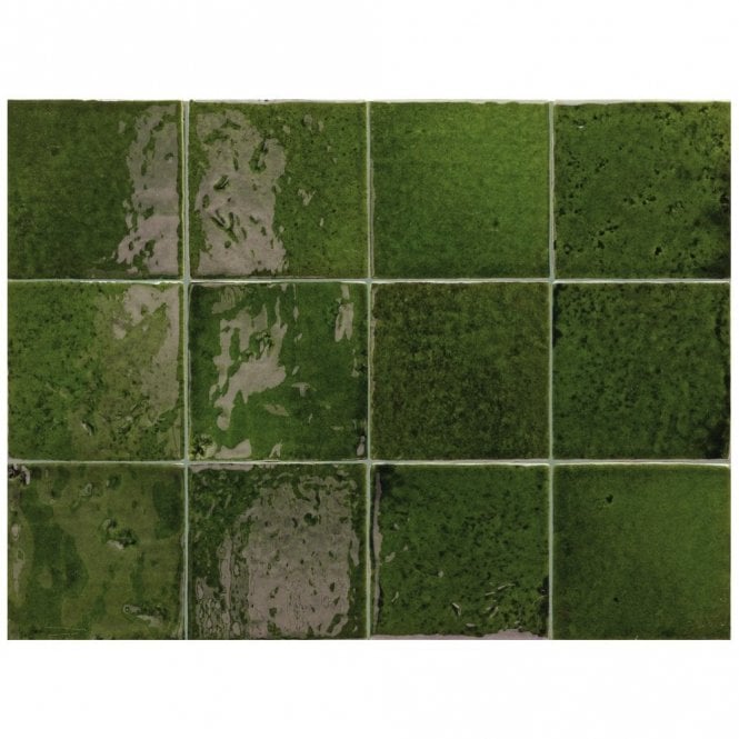 Menorca Tourmaline 10cm x 10cm Wall Tile