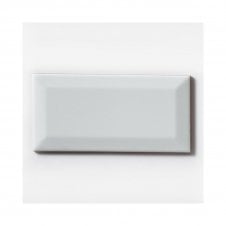 Metro Bevelled Gloss White 7.6cm x 15.2cm Wall Tile
