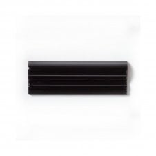 Metro Black Dado Border (5cm x 15cm) Wall Tile