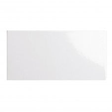 Metro Brick Flat White 7.5cm x 15cm Wall Tile