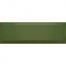 Metro Brick Gloss Bottle Green 10cm x 30cm Wall Tile