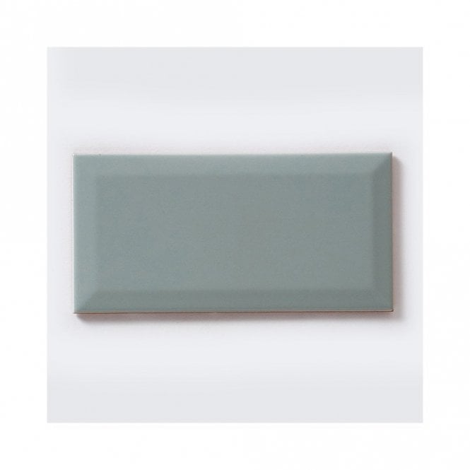 Metro Brick Gloss Duck Egg 10cm x 20cm Wall Tile