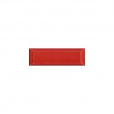Metro Brick Gloss Red 10cm x 30cm Wall Tile