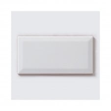 Metro Brick Gloss White 10cm x 20cm Wall Tile