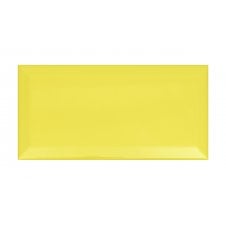 Metro Brick Gloss Yellow 10cm x 20cm Wall Tile