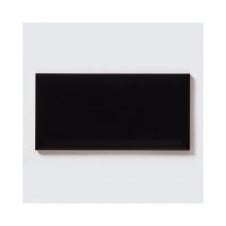 Metro Brick Matt Black 10cm x 20cm Wall Tile