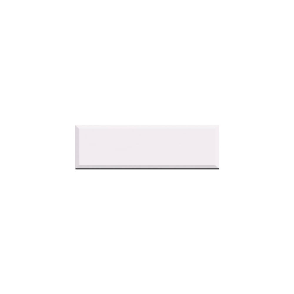 Metro Brick Matt White 10cm x 30cm Wall Tile