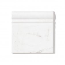 Metro Carrara Skirting Matt (15cm x 15cm) Wall Tile