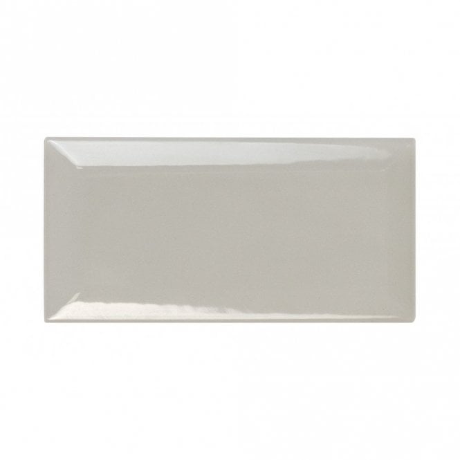 Metro Light Grey 7.5cm x 15cm Wall Tile