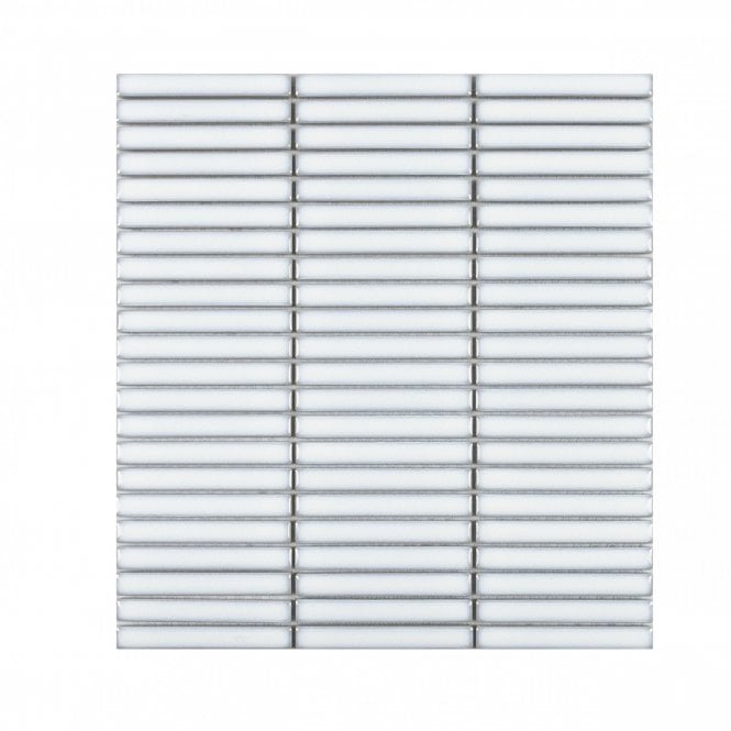 Mini Kit Kat Classic White 30.8cm x 28.2cm Mosaic Tile