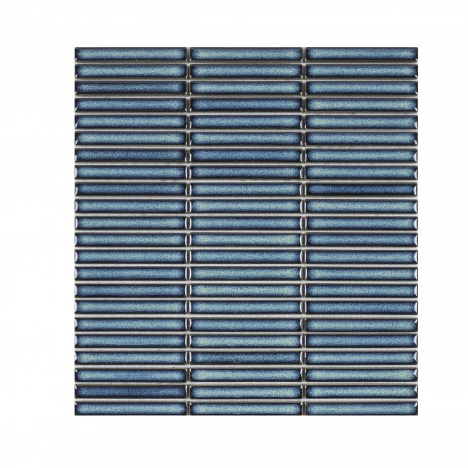 Mini Kit Kat Cyan Blue 30.8cm x 28.2cm Mosaic Tile