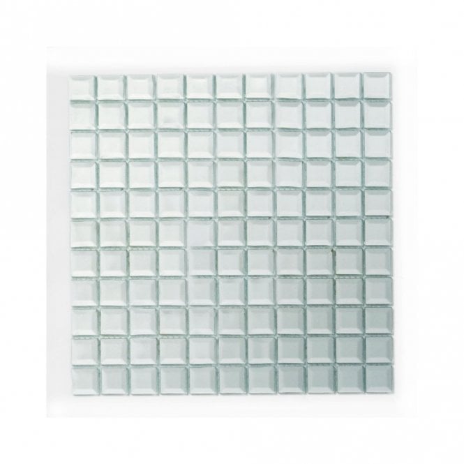 Mirror Square Bevel (2.5cm x 2.5cm) 30cm x 30cm Mosaic Tile