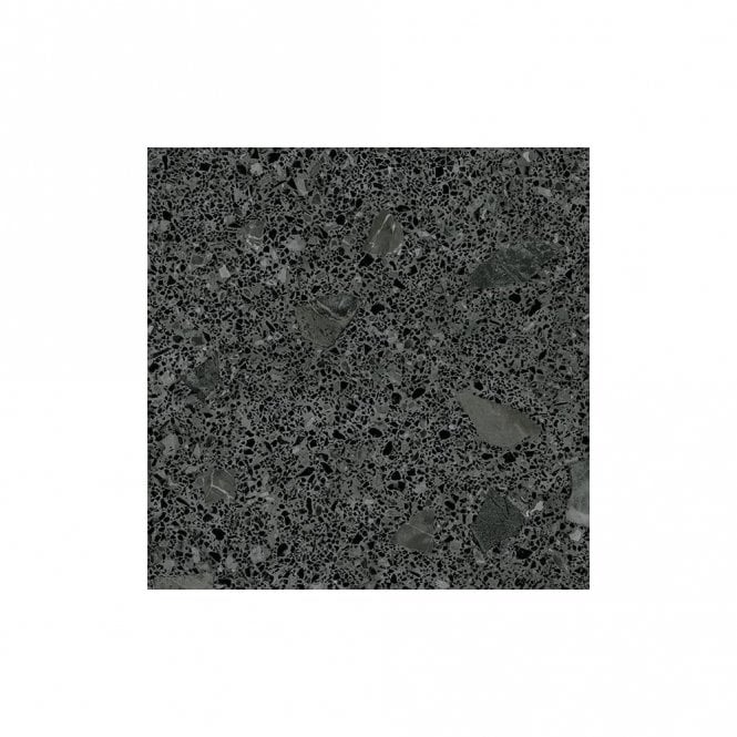 Miscela Graphite Terrazzo 60cm x 60cm Wall & Floor Tile