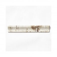 Moldura Colonial Wood White Mate 5cm x 30cm Wall Tile