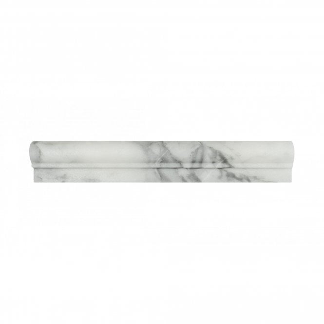 Moldura Goya Marble White 5cm x 30.5cm Border Tile