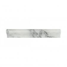 Moldura Goya Marble White 5cm x 30.5cm Border Tile