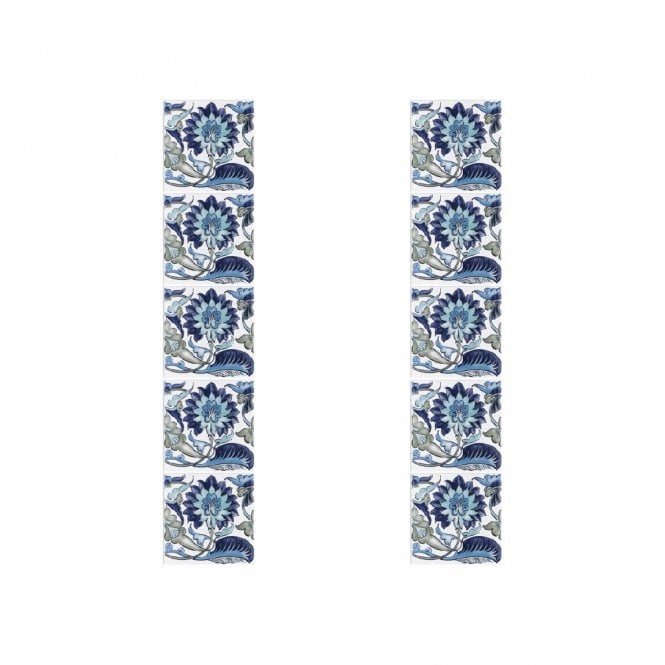 Morgan Blue Fireplace 15.2cm x 15.2cm Tile Set
