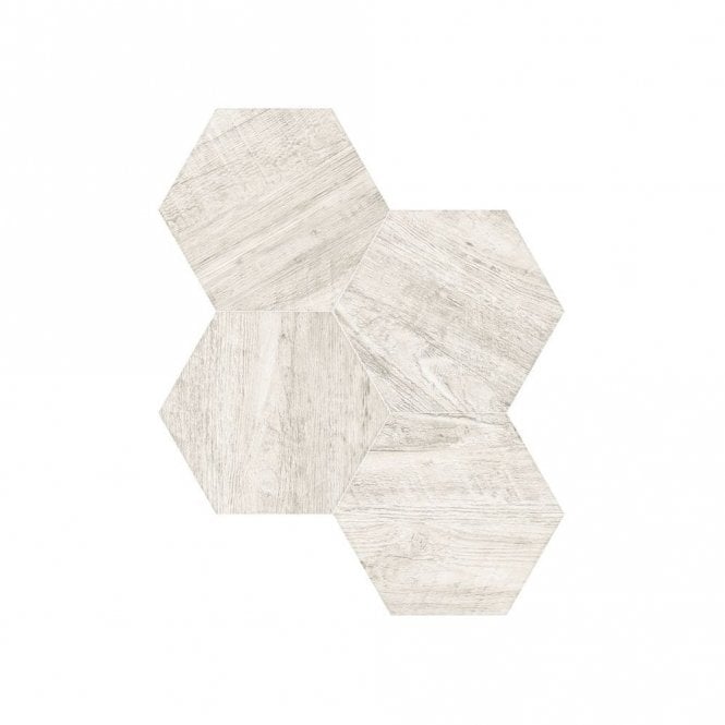 Moss White 15cm x 17cm Wall & Floor Tile