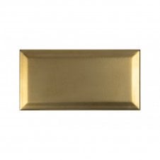 Original Bevel Gold 10cm x 20cm Wall Tile