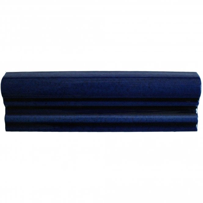 Original Rail Electric Blue 5cm x 15cm Border Tile