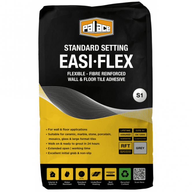 Palace Easi-Flex One Part Slow Set Adhesive Grey
