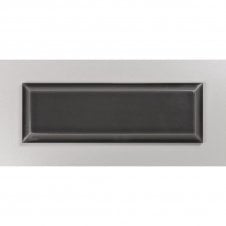 Parisien Metro Crackle Charcoal 7.5cm x 22.5cm Wall Tile