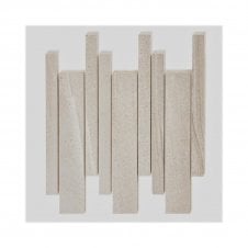 Paros Taupe Interlocking 29.5cm x 33.2cm Mosaic Tile