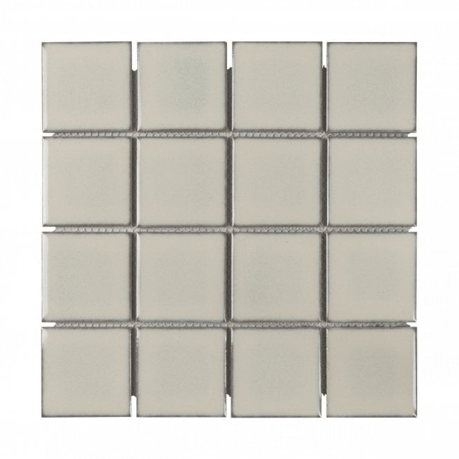 Payan Square Bone (7.3cm x 7.3cm) 30.5cm x 30.5cm Mosaic Tile