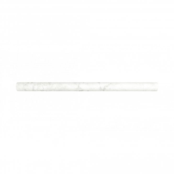 Pencil Dolomiti Marble White 2cm x 30.5cm Border Tile